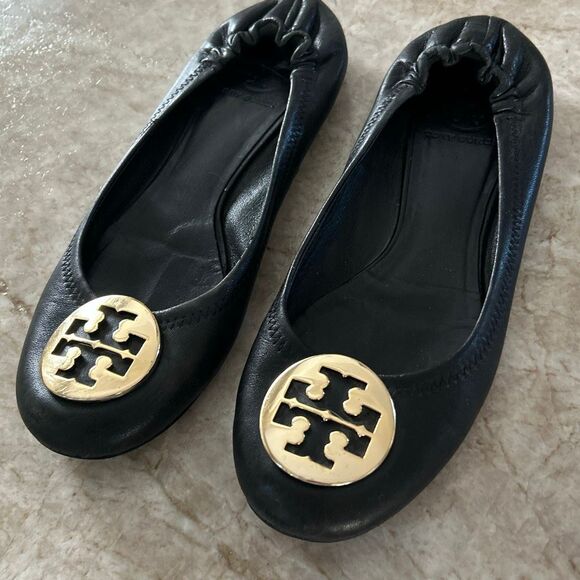 TORY BURCH Black Ballet Flats - Picture 5 of 5